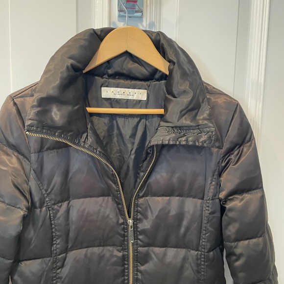 Laundry by Shelli Segal Women's Faux-Fur-Trim Puffer Coat Winter Jacket Medium - Picture 7 of 11